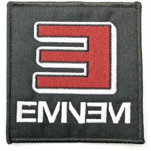 Eminem - Reversed E Logo Woven Patch i gruppen MERCHANDISE / Tygmärke / Hip Hop-Rap hos Bengans Skivbutik AB (5537854)