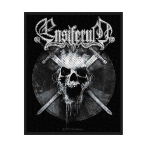 Ensiferum - Skull Standard Patch i gruppen MERCHANDISE / Tygmärke / Hårdrock hos Bengans Skivbutik AB (5537858)