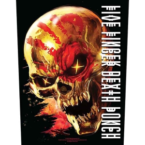 Five Finger Death Punch - And Justice For None Back Patch i gruppen MERCHANDISE / Tygmärke / Hårdrock hos Bengans Skivbutik AB (5537864)