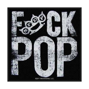 Five Finger Death Punch - Fuck Pop Standard Patch i gruppen MERCHANDISE / Merch / Hårdrock hos Bengans Skivbutik AB (5537868)