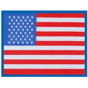 Flag - Stars & Stripes Standard Patch i gruppen MERCHANDISE / Tygmärke / Punk hos Bengans Skivbutik AB (5537871)