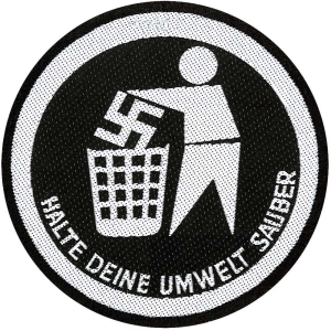 Generic - Halte Deine... Standard Patch i gruppen ÖVRIGT / Merchandise hos Bengans Skivbutik AB (5537877)