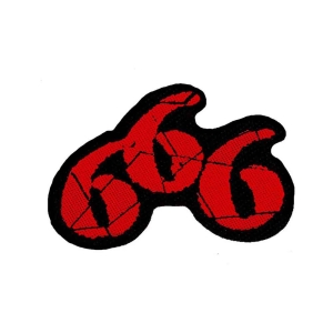 Generic - 666 Cut-Out Standard Patch i gruppen ÖVRIGT / Merchandise hos Bengans Skivbutik AB (5537884)