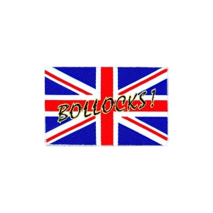 Generic - Union Jack/Bollocks! Standard Patch i gruppen ÖVRIGT / Merchandise hos Bengans Skivbutik AB (5537889)
