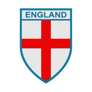 Generic - England Standard Patch i gruppen ÖVRIGT / Merchandise hos Bengans Skivbutik AB (5537890)