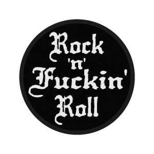 Generic - Rock N Fuckin' Roll Standard Patch i gruppen ÖVRIGT / Merchandise hos Bengans Skivbutik AB (5537893)
