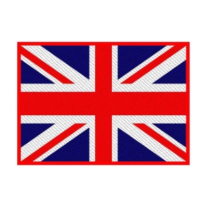 Generic - Union Flag Standard Patch i gruppen ÖVRIGT / Merchandise hos Bengans Skivbutik AB (5537895)