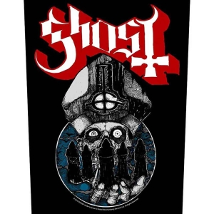 Ghost - Papa Warriors Back Patch i gruppen MERCHANDISE / Tygmärke / Hårdrock hos Bengans Skivbutik AB (5537899)