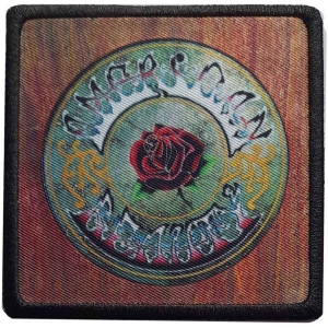 Grateful Dead - American Beauty Album Cover Printed Patc i gruppen MERCHANDISE / Merch / Pop-Rock hos Bengans Skivbutik AB (5537910)