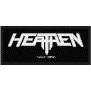Heathen - Logo Standard Patch i gruppen MERCHANDISE / Merch / Hårdrock hos Bengans Skivbutik AB (5537955)