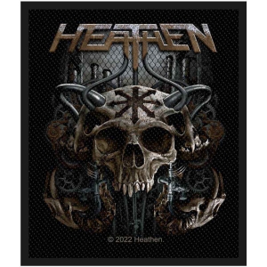 Heathen - Chaos Of Evolution Standard Patch i gruppen MERCHANDISE / Tygmärke / Hårdrock hos Bengans Skivbutik AB (5537956)