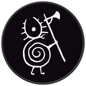 Heilung - Warrior Snail Standard Patch i gruppen MERCHANDISE / Tygmärke / Pop-Rock hos Bengans Skivbutik AB (5537957)