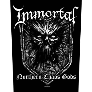 Immortal - Northern Chaos Gods Back Patch i gruppen MERCHANDISE / Tygmärke / Hårdrock hos Bengans Skivbutik AB (5537970)