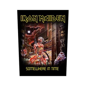 Iron Maiden - Somewhere In Time Back Patch i gruppen MERCHANDISE / Merch / Hårdrock hos Bengans Skivbutik AB (5537972)