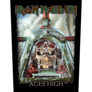 Iron Maiden - Aces High Back Patch i gruppen MERCHANDISE / Merch / Hårdrock hos Bengans Skivbutik AB (5537976)
