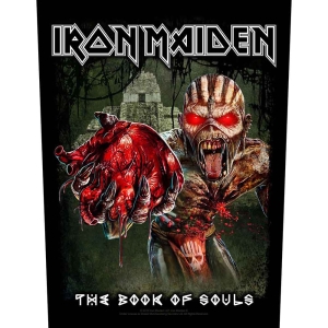 Iron Maiden - Eddie's Heart Back Patch i gruppen MERCHANDISE / Merch / Hårdrock hos Bengans Skivbutik AB (5537978)