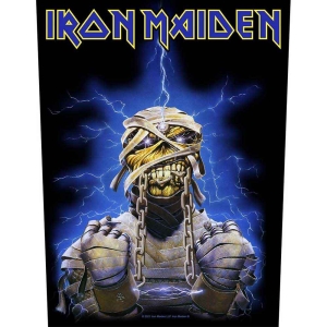Iron Maiden - Powerslave Eddie Back Patch i gruppen MERCHANDISE / Merch / Hårdrock hos Bengans Skivbutik AB (5537981)
