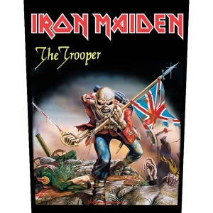 Iron Maiden - The Trooper Back Patch i gruppen MERCHANDISE / Merch / Hårdrock hos Bengans Skivbutik AB (5537988)
