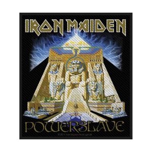 Iron Maiden - Powerslave Retail Packaged Patch i gruppen MERCHANDISE / Tygmärke / Hårdrock hos Bengans Skivbutik AB (5537997)
