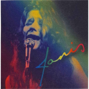 Janis Joplin - Rainbow Printed Patch i gruppen MERCHANDISE / Merch / Pop-Rock hos Bengans Skivbutik AB (5538013)