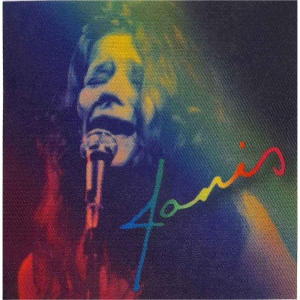Janis Joplin - Rainbow Printed Patch i gruppen MERCHANDISE / Tygmärke / Pop-Rock hos Bengans Skivbutik AB (5538013)