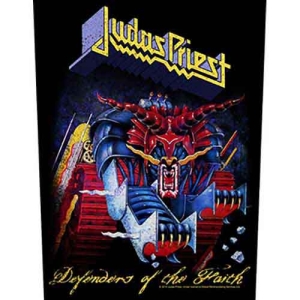 Judas Priest - Defenders Of The Faith Back Patch i gruppen MERCHANDISE / Tygmärke / Hårdrock hos Bengans Skivbutik AB (5538024)