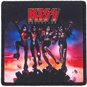 Kiss - Destroyer Printed Patch i gruppen MERCHANDISE / Tygmärke / Hårdrock hos Bengans Skivbutik AB (5538038)