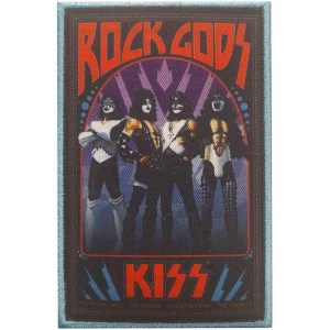 Kiss - Rock Gods Printed Patch i gruppen MERCHANDISE / Tygmärke / Hårdrock hos Bengans Skivbutik AB (5538051)