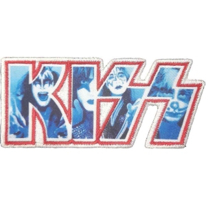 Kiss - Infill Logo Printed Patch i gruppen MERCHANDISE / Tygmärke / Hårdrock hos Bengans Skivbutik AB (5538052)