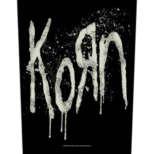 Korn - Splatter Logo Back Patch i gruppen MERCHANDISE / Merch / Hårdrock hos Bengans Skivbutik AB (5538057)