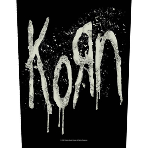 Korn - Splatter Logo Back Patch i gruppen MERCHANDISE / Tygmärke / Hårdrock hos Bengans Skivbutik AB (5538057)