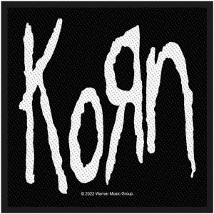 Korn - Logo Standard Patch i gruppen MERCHANDISE / Tygmärke / Hårdrock hos Bengans Skivbutik AB (5538059)