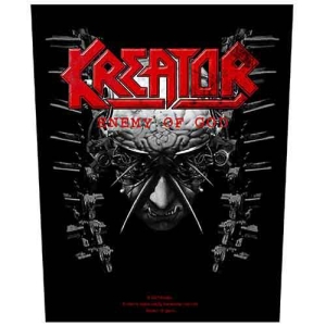 Kreator - Enemy Of God Back Patch i gruppen MERCHANDISE / Tygmärke / Hårdrock hos Bengans Skivbutik AB (5538067)
