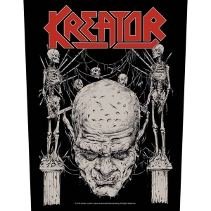 Kreator - Skull & Skeletons Back Patch i gruppen MERCHANDISE / Merch / Hårdrock hos Bengans Skivbutik AB (5538068)