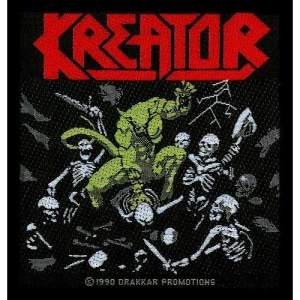 Kreator - Pleasure To Kill Standard Patch i gruppen MERCHANDISE / Merch / Hårdrock hos Bengans Skivbutik AB (5538070)
