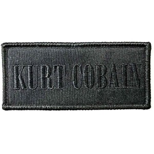 Kurt Cobain - Logo Woven Patch i gruppen MERCHANDISE / Tygmärke / Hårdrock hos Bengans Skivbutik AB (5538074)
