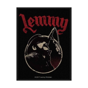Lemmy - Microphone Standard Patch i gruppen MERCHANDISE / Tygmärke / Hårdrock hos Bengans Skivbutik AB (5538085)