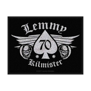 Lemmy - 70 Standard Patch i gruppen MERCHANDISE / Merch / Hårdrock hos Bengans Skivbutik AB (5538086)