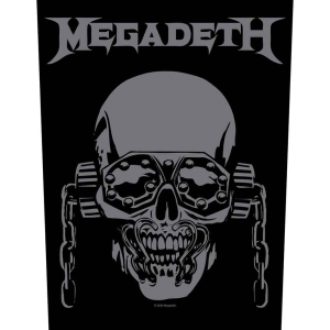 Megadeth - Vic Rattlehead Back Patch i gruppen MERCHANDISE / Merch / Hårdrock hos Bengans Skivbutik AB (5538108)