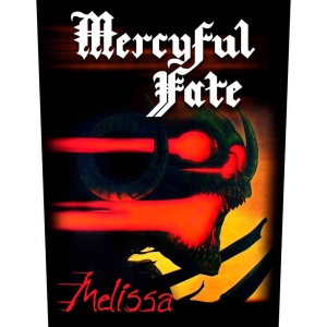 Mercyful Fate - Melissa Back Patch i gruppen MERCHANDISE / Tygmärke / Hårdrock hos Bengans Skivbutik AB (5538116)