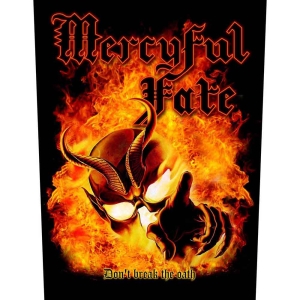 Mercyful Fate - Don't Break The Oath Back Patch i gruppen MERCHANDISE / Merch / Hårdrock hos Bengans Skivbutik AB (5538117)