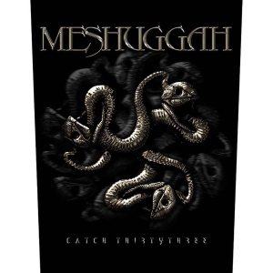 Meshuggah - Catch 33 Back Patch i gruppen MERCHANDISE / Merch / Hårdrock hos Bengans Skivbutik AB (5538119)