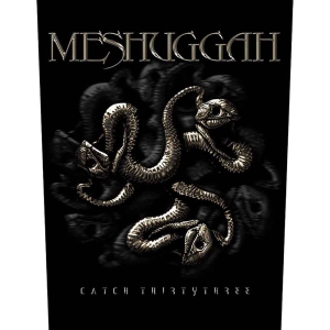 Meshuggah - Catch 33 Back Patch i gruppen MERCHANDISE / Tygmärke / Hårdrock hos Bengans Skivbutik AB (5538119)