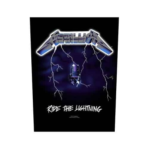 Metallica - Ride The Lightning Back Patch i gruppen MERCHANDISE / Merch / Hårdrock hos Bengans Skivbutik AB (5538125)
