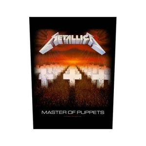Metallica - Master Of Puppets Back Patch i gruppen MERCHANDISE / Tygmärke / Hårdrock hos Bengans Skivbutik AB (5538126)