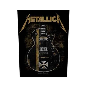 Metallica - Hetfield Guitar Back Patch i gruppen MERCHANDISE / Tygmärke / Hårdrock hos Bengans Skivbutik AB (5538128)