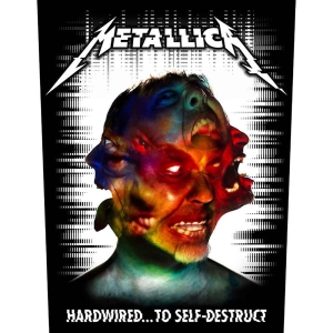 Metallica - Hardwired To Self Destruct Back Patch i gruppen MERCHANDISE / Tygmärke / Hårdrock hos Bengans Skivbutik AB (5538132)