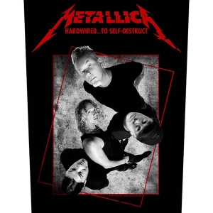 Metallica - Hardwired Concrete Back Patch i gruppen MERCHANDISE / Tygmärke / Hårdrock hos Bengans Skivbutik AB (5538136)