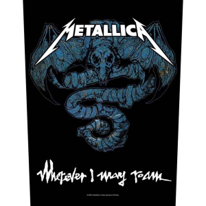 Metallica - Wherever I May Roam Back Patch i gruppen MERCHANDISE / Merch / Hårdrock hos Bengans Skivbutik AB (5538140)