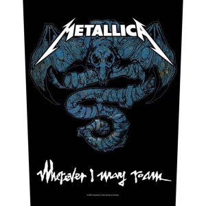 Metallica - Wherever I May Roam Back Patch i gruppen MERCHANDISE / Tygmärke / Hårdrock hos Bengans Skivbutik AB (5538140)